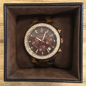 Michael Kors 'Madison' quartz chronograph watch